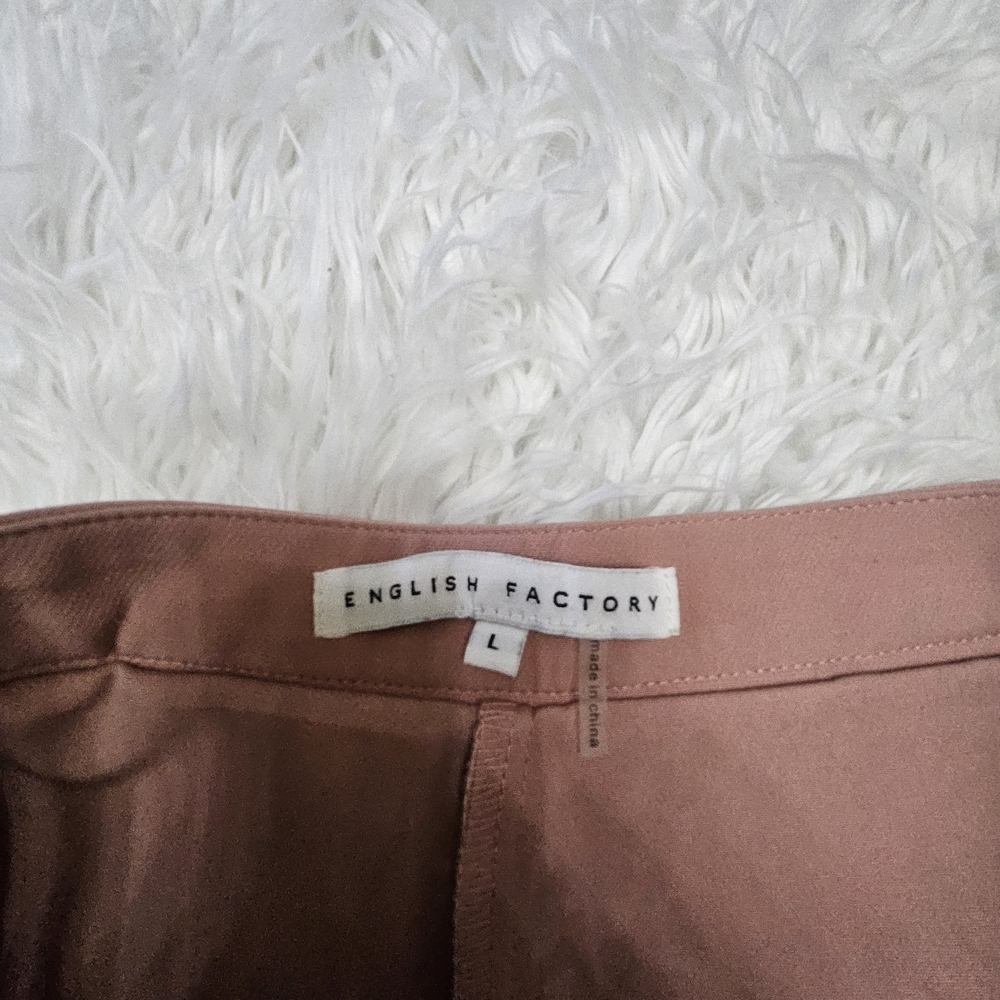 English Factory Blush Pleated Skort - Picture 3 of 4